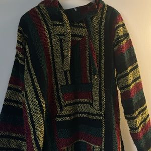 Tribal print hoodie